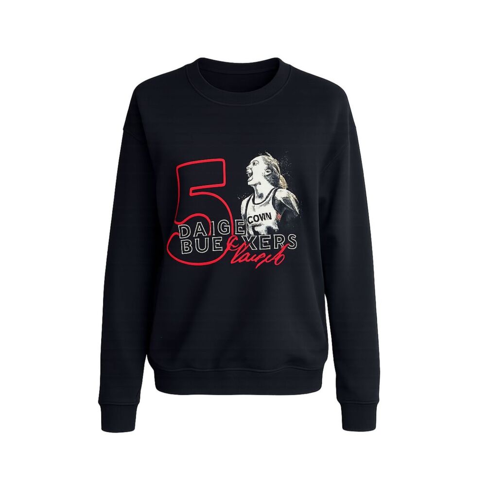 GILDAN HEAVY BLEND PAIGE BUECKERS CREWNECK SWEATSHIRT SZ. MEDIUM